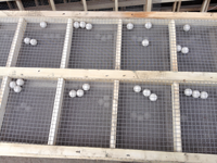 振動(dòng)篩木框篩網(wǎng)釘制方法