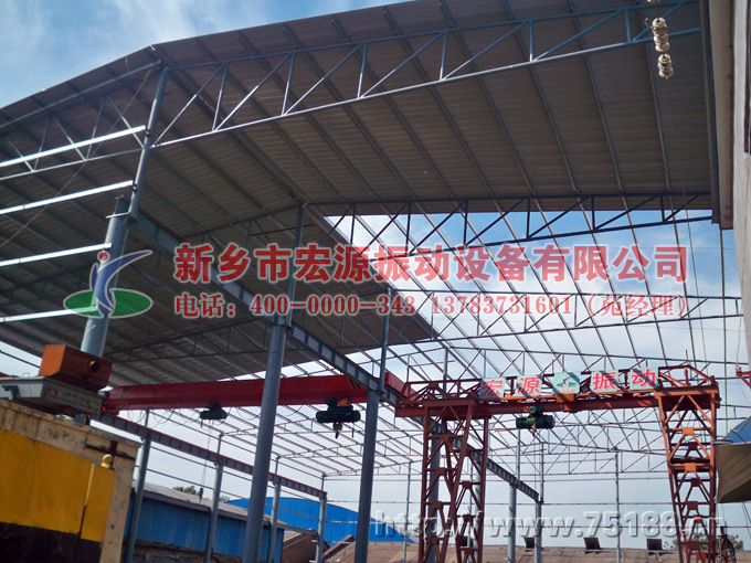 宏源科技新廠房建設中