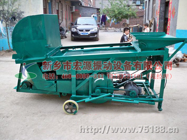 小型糧食清選篩分機