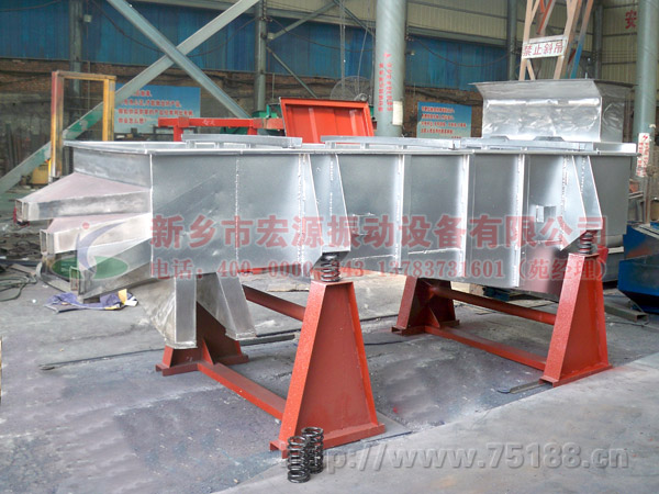 1230-6F硅膠圈篩分直線振動篩