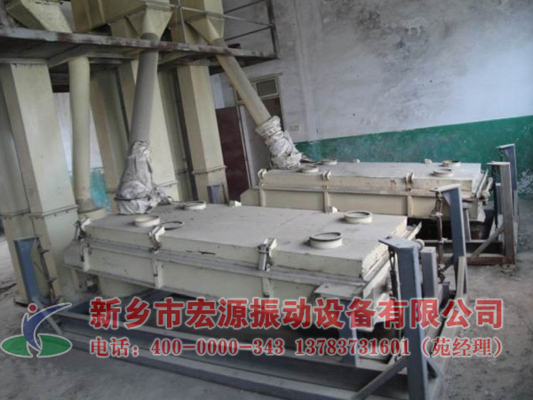 平面回旋篩使用現場