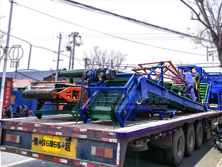 移動升降可伸縮皮帶輸送機