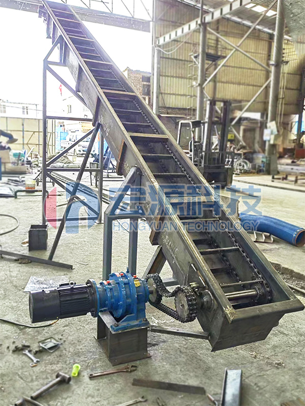 傾斜爬坡刮板輸送機