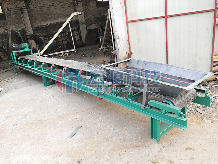 TD皮帶輸送機使用現場